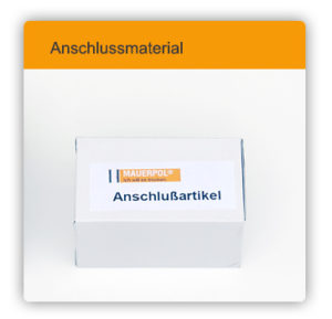 Mauerwerkentfeuchtung Komplettpakete Selbsteinbau Anschlußartikel